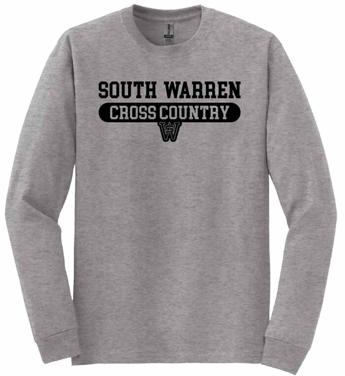 SW XC Gildan Long Sleeve T-Shirt Sport Grey
