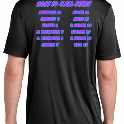 WC North 10 Year Old All Stars Sport-Tek® PosiCharge® Competitor™ Tee Black