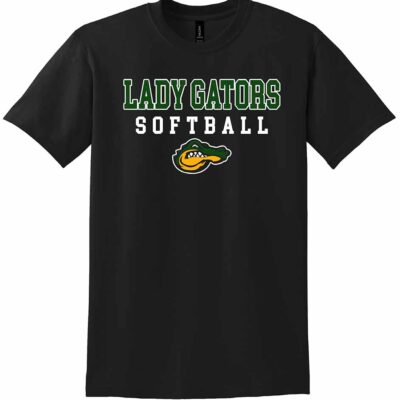 DCMS Softball Gildan Short Sleeve T-Shirt Black