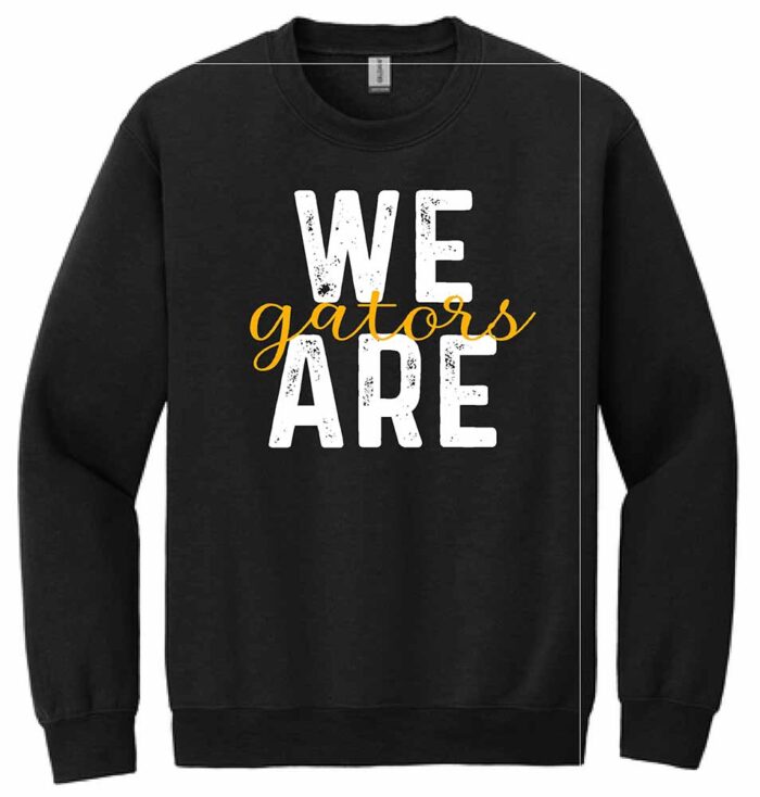 GHS Football "We Are" Gildan Heavy Blend Sweatshirt Black