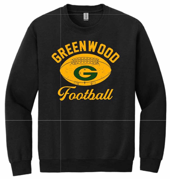 GHS Football Gildan Heavy Blend Sweatshirt Black