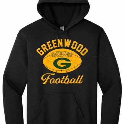 GHS Football Gildan Hoodie Black