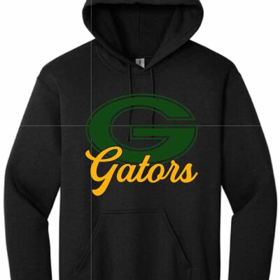 GHS Football "Big G" Gildan Hoodie Black