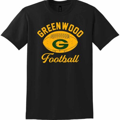 GHS Football Gildan Short Sleeve T-Shirt Black