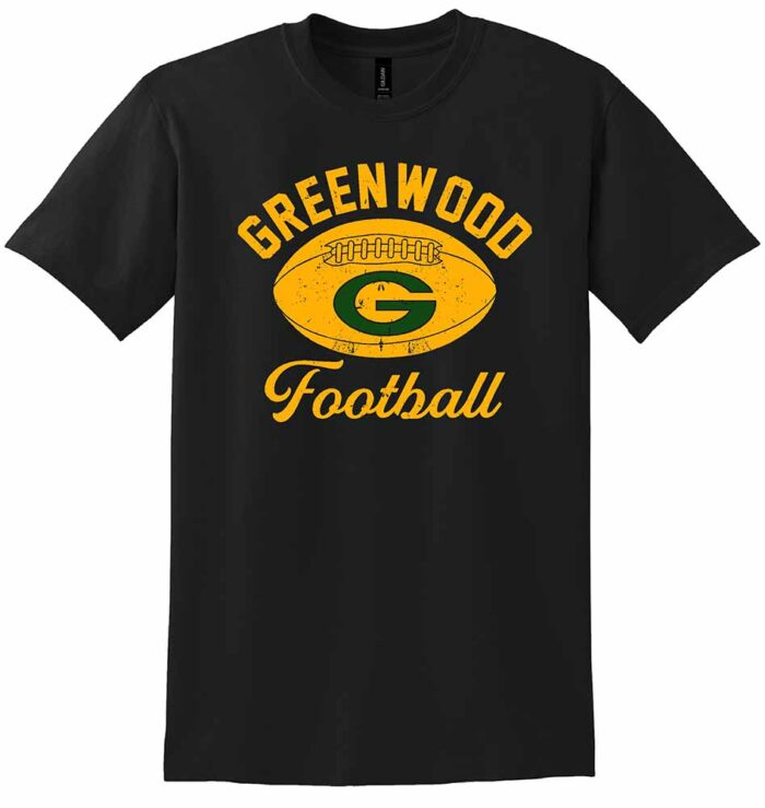GHS Football Gildan Short Sleeve T-Shirt Black