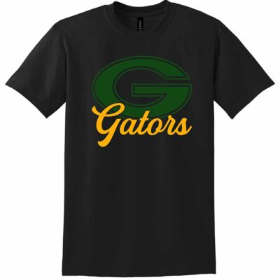 GHS Football "Big G" Gildan Short Sleeve T-Shirt Black