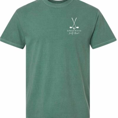 GHS Golf Comfort Colors Heavyweight T-Shirt Light Green