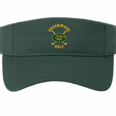 GHS Golf Sport Tek RacerMesh Visor Dark Forest Green