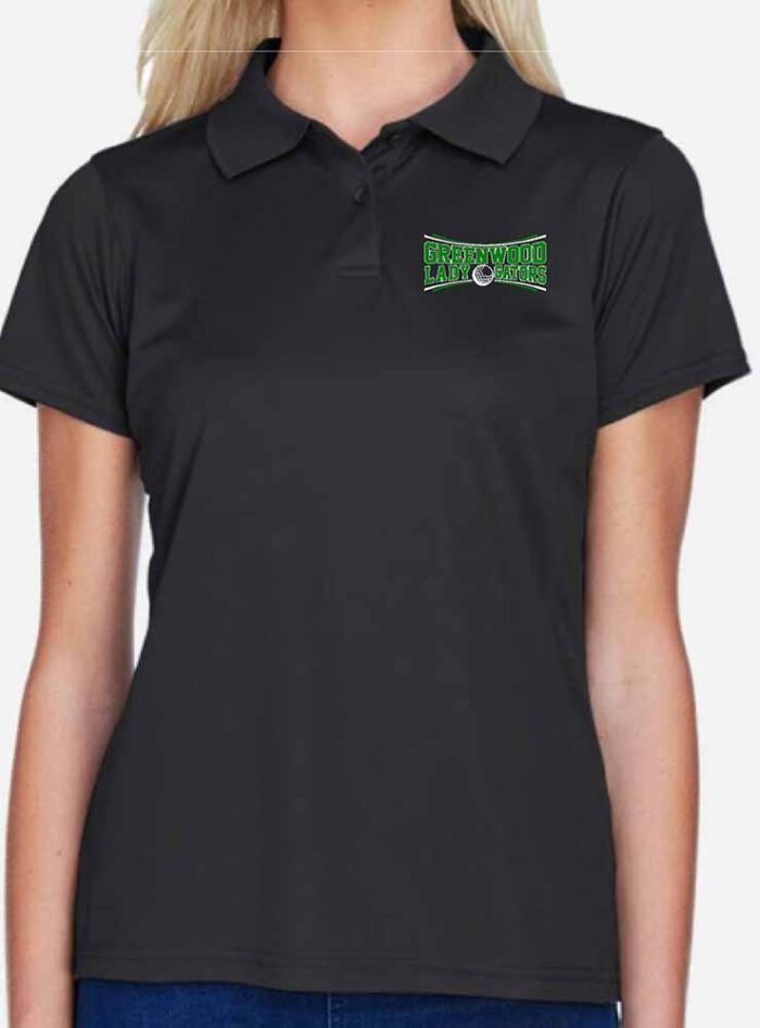 GHS Golf Lady Gators Polo Black