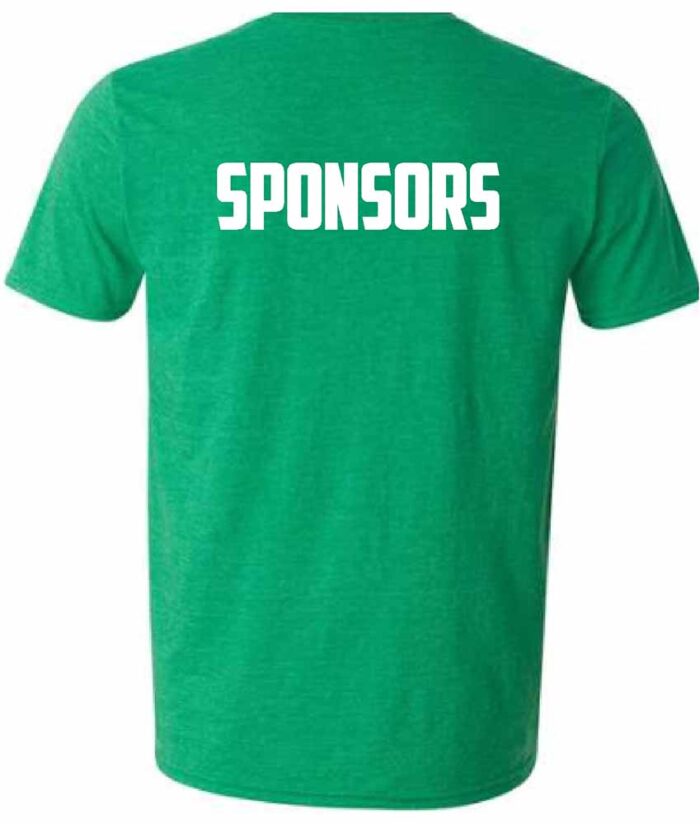 GHS Soccer Gildan Softstyle Cotton T-Shirt Heather Irish Green - Image 2