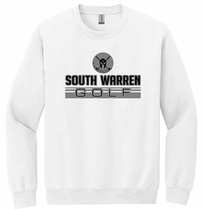 SW Golf Gildan Heavy Blend Sweatshirt White