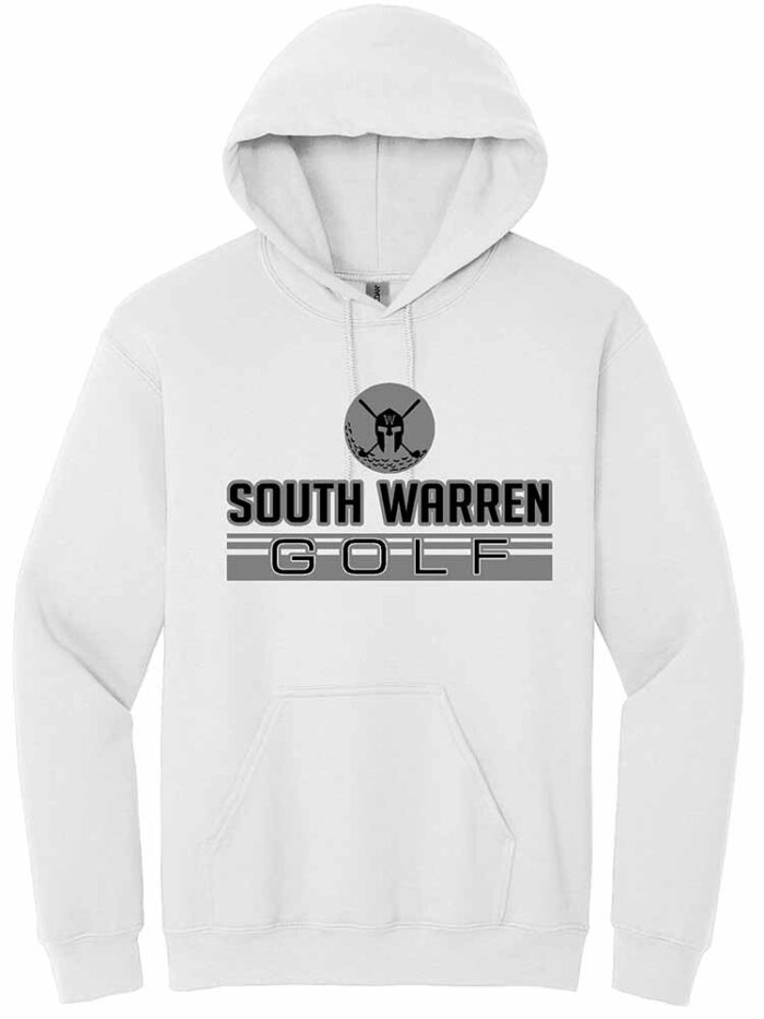 SW Golf Gildan Hoodie White