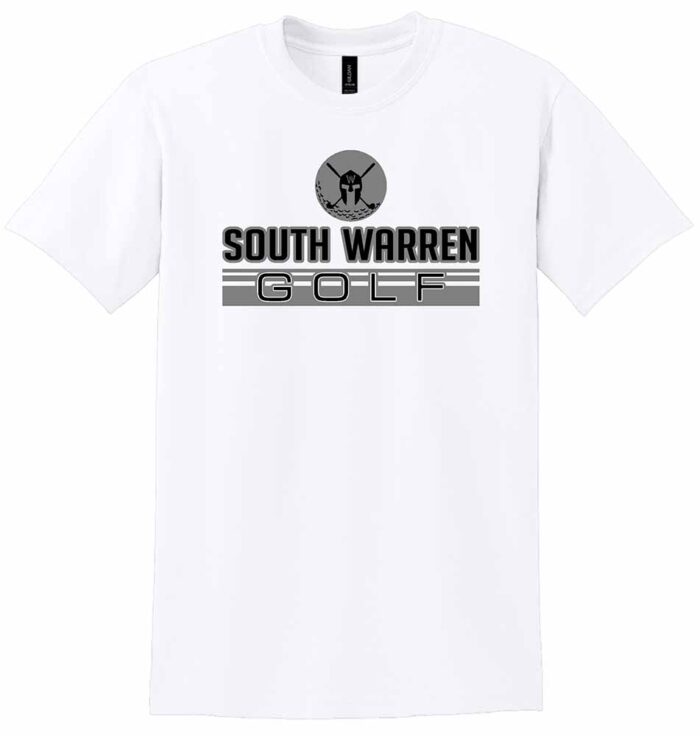 SW Golf Gildan Short Sleeve T-Shirt White