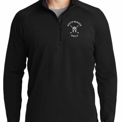 SW Golf Quarter Zip Pullover Black