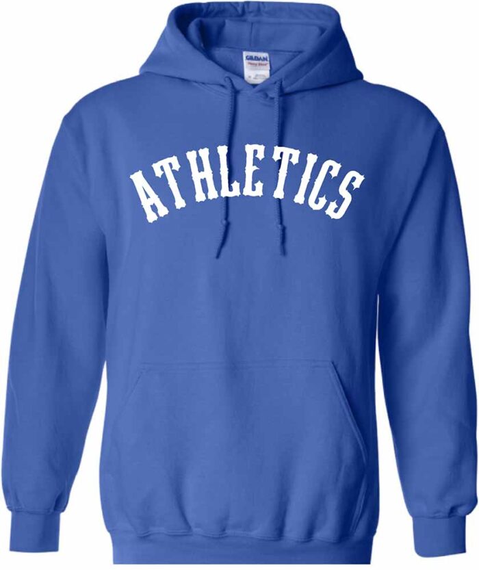 BG Athletics Gildan Hoodie Blue Letters