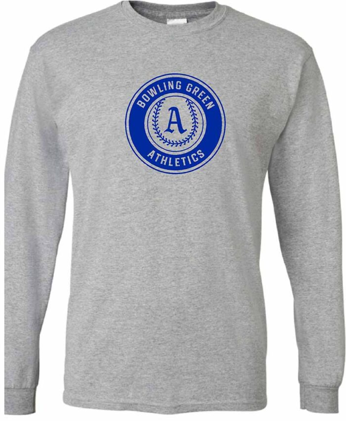 BG Athletics Gildan Long Sleeve T-Shirt Grey