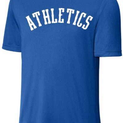 BG Athletics Sport-Tek® PosiCharge® Competitor™ Tee Blue Letters