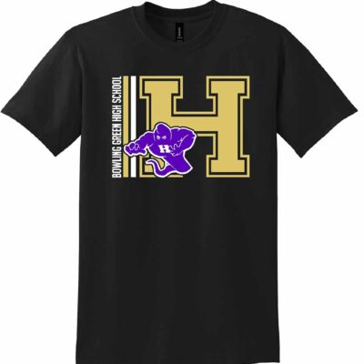 BGHS Gildan® 8000 DryBlend® T-Shirt Black