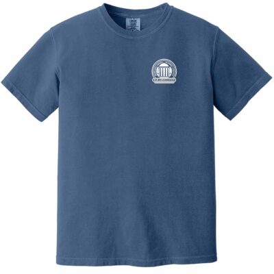 BG Bar Comfort Colors Heavyweight T-Shirt China Blue