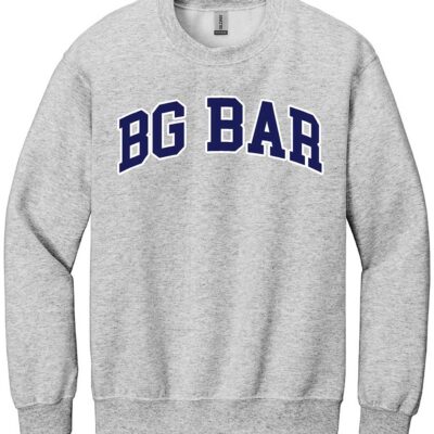 BG Bar Gildan Crewneck Sweatshirt Ash