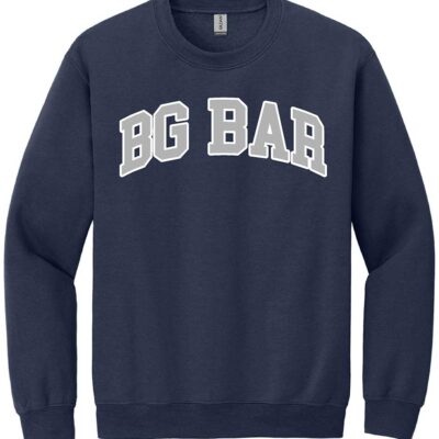 BG Bar Gildan Crewneck Sweatshirt Navy