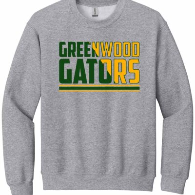 GHS Baseball Gildan Crewneck Sweatshirt Sport Grey
