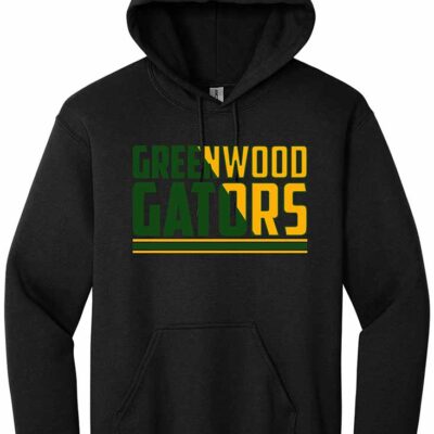 GHS Baseball Gildan Hoodie Black