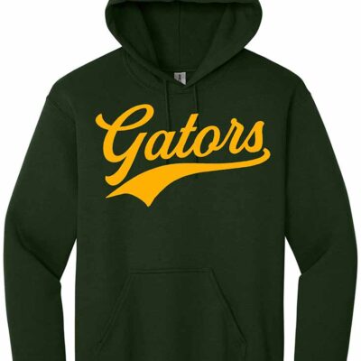 GHS Baseball Gildan Hoodie Forest Green