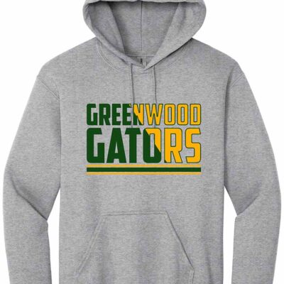 GHS Baseball Gildan Hoodie Sport Grey