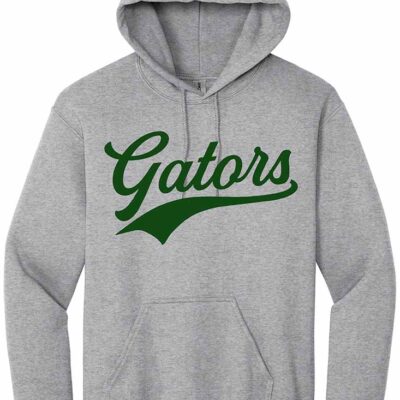 GHS Baseball Gildan Hoodie Script Sport Grey