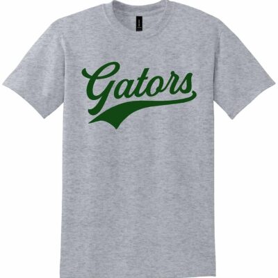 GHS Baseball Gildan DryBlend Short Sleeve T-Shirt Script Sport Grey