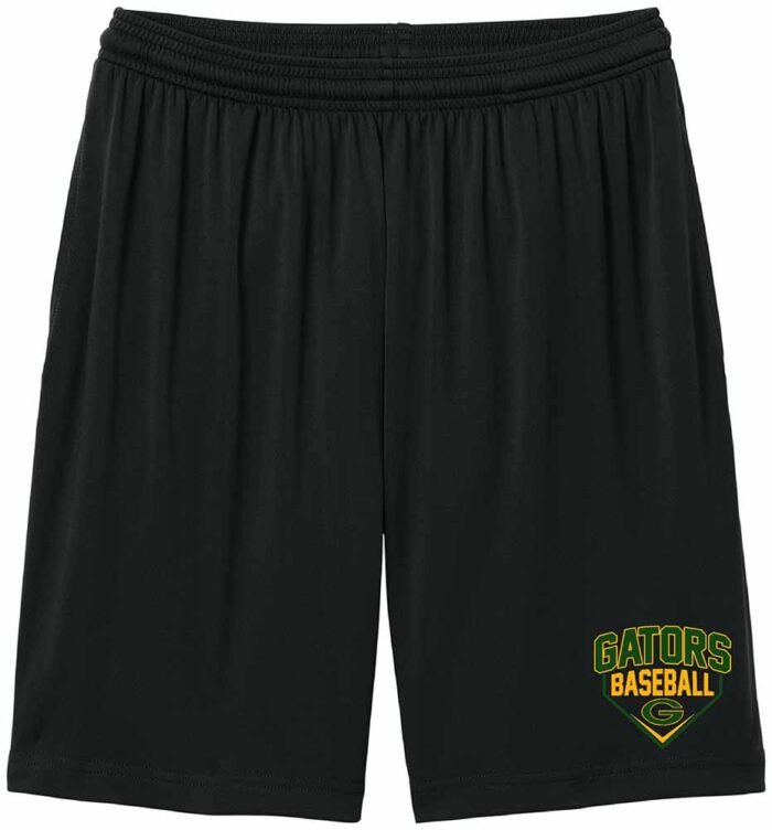 GHS Baseball Sport-Tek® PosiCharge® Competitor™ 7” Pocketed Short Black