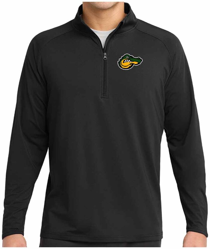 GHS Baseball Quarter Zip Pullover Black