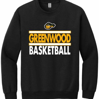 GHS Basketball Gildan Crewneck Sweatshirt Black