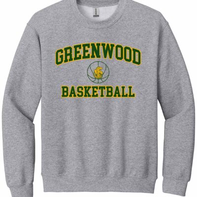 GHS Basketball Gildan Crewneck Sweatshirt Sport Grey