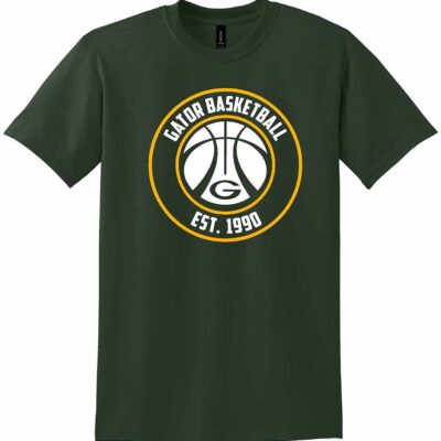 GHS Basketball Gildan DryBlend Short Sleeve T-Shirt Forest Green