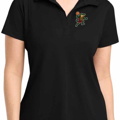 GHS Basketball Sport-Tek® Women's Micropique Sport-Wick® Polo Black