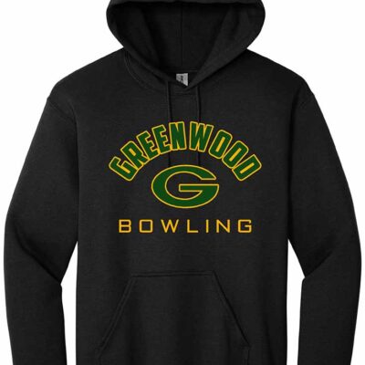 GHS Bowling Gildan Hoodie Big G Black