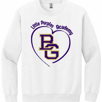 IBP Gildan Crewneck Sweatshirt Heart White