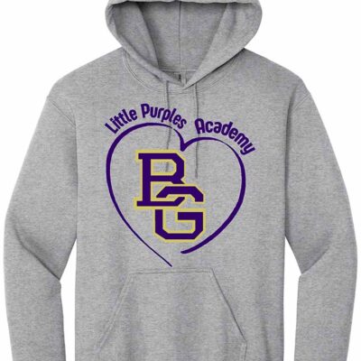 IBP Gildan Hoodie Heart Sport Grey
