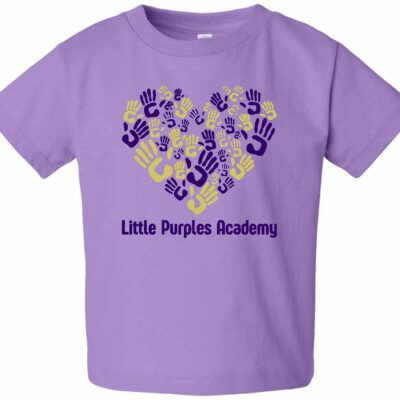 IBP Rabbit Skins Toddler Cotton Jersey Tee Hands Lavender
