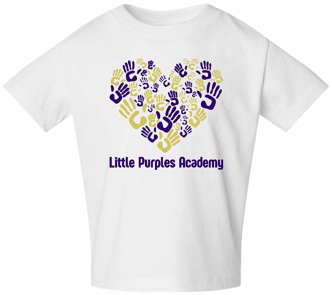 IBP Rabbit Skins Toddler Cotton Jersey Tee Hands White