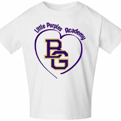 IBP Rabbit Skins Toddler Cotton Jersey Tee Heart White