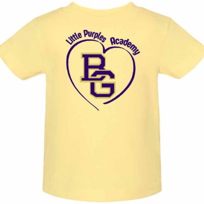 IBP Rabbit Skins Infant Cotton Jersey Tee Heart Butter