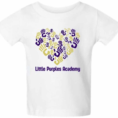 IBP Rabbit Skins Infant Cotton Jersey Tee Hands White