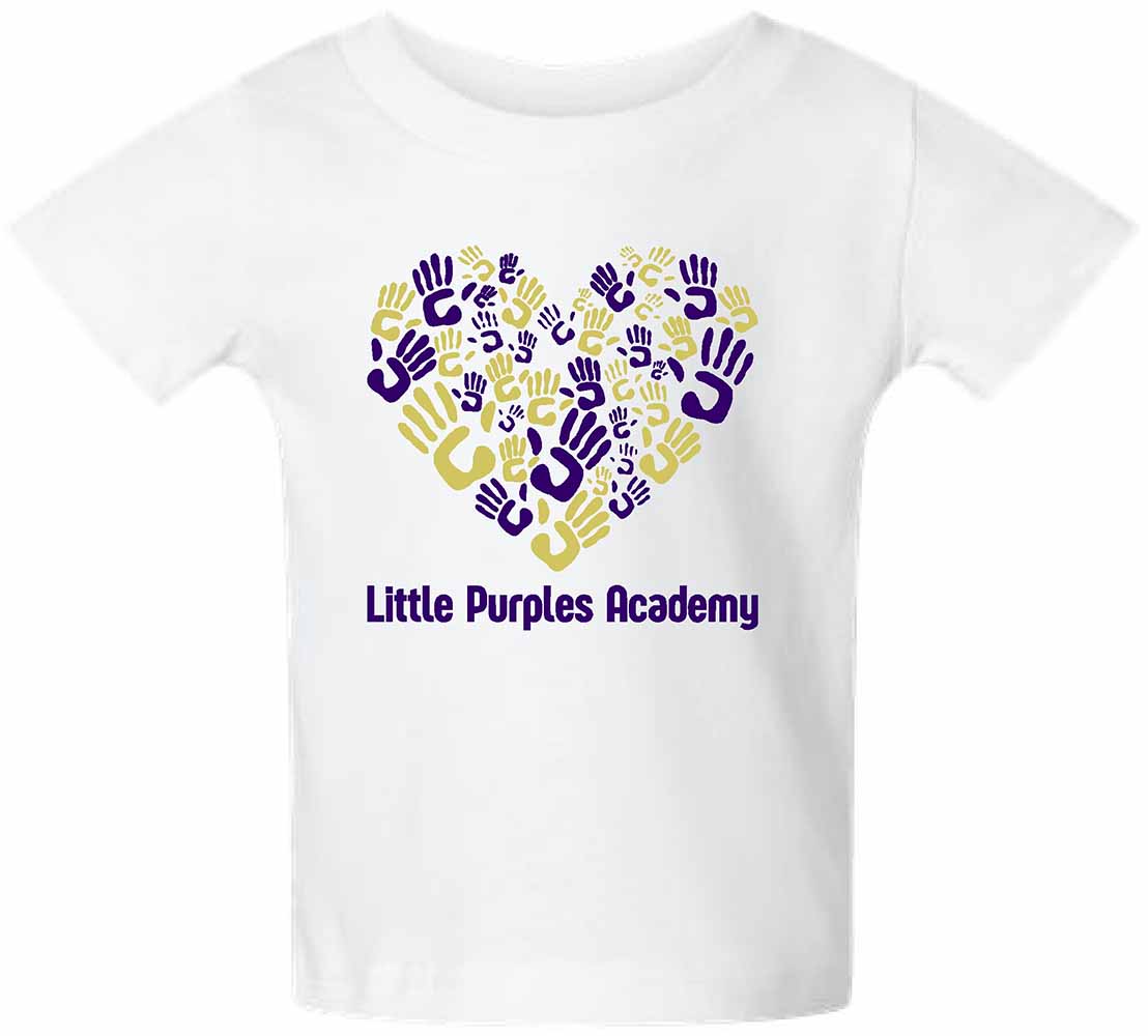 IBP Rabbit Skins Infant Cotton Jersey Tee Hands White