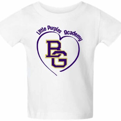 IBP Rabbit Skins Infant Cotton Jersey Tee Heart White