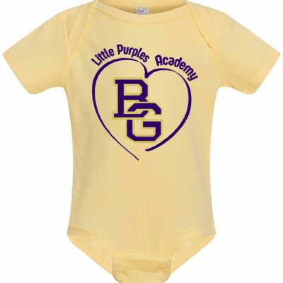 IBP Rabbit Skins Infant Baby Rib Bodysuit Heart Butter
