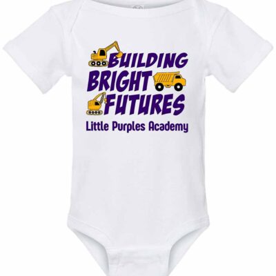 IBP Rabbit Skins Infant Baby Rib Bodysuit - White