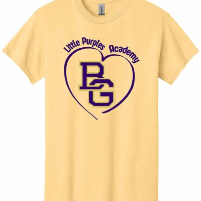 IBP Gildan® 5000 Heavy Cotton™ T-Shirt Heart Yellow Haze